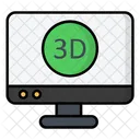 D Computer Graphics Icon