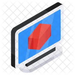 D cube  Icône