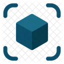 D Cube  Icon