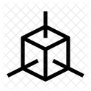 D Cube Cube Box Icon