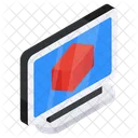 D Cube D Cad D Model Icon