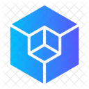 D Cube  Icon