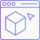 D Design Cube Design Icon