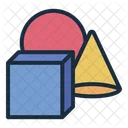 D geometry  Icon