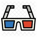 D Glasses  Icon