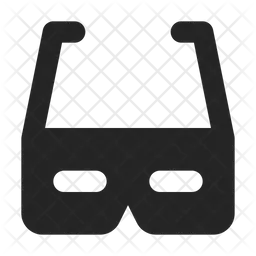 D Glasses  Icon
