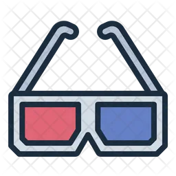 D glasses  Icon