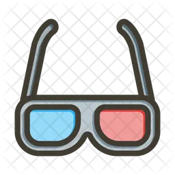 D glasses  Icon