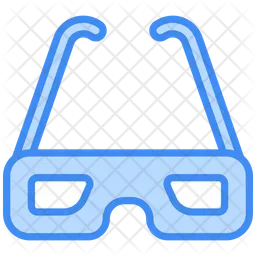 D Glasses  Icon