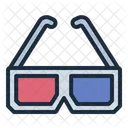 D glasses  Icon