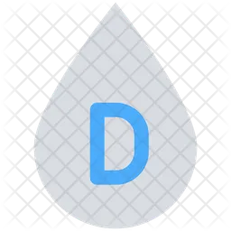 D-Gruppe Blut  Symbol