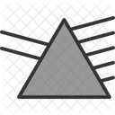 D Hexagonal Prism D Shape Geometric Icon