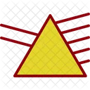 D Hexagonal Prism D Shape Geometric Icon