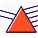 D Hexagonal Prism D Shape Geometric アイコン