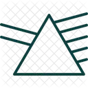 D Hexagonal Prism D Shape Geometric アイコン