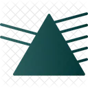 D Hexagonal Prism D Shape Geometric アイコン