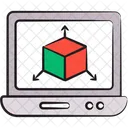 Cube D Cube D Shape Icon