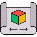 Cube D Cube D Shape Icon