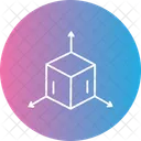 D Modelisation Logiciel Ordinateur Icône