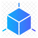 D Modeling Art And Design D Cube Icon
