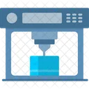 D Printer Additive Manufacturing D Icon