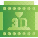 D Printing Additive Manufacturing D Icon
