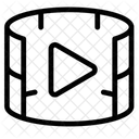 D-video-playback  Icon