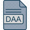 Daa File Format Icon