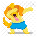 Dabbing de perro  Icono