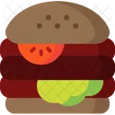 Dabel Cheese Burger Icon