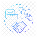 Daccord Mesure Du Poids Gestion Icône