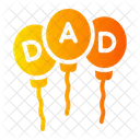 Dad Balloons  Icon