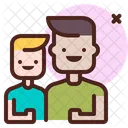 Dad Boy Father Son Father Icon
