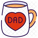 Dad coffee cup  Icon