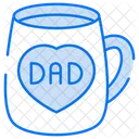 Dad Coffee Cup Coffee Cup Coffee Icon