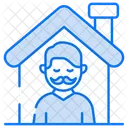 Dad House Dad Father Icon