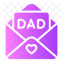 Dad Letter Mail Letter Icon