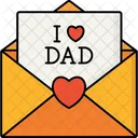 Dad Letter  Icon