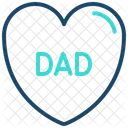 Love Dad Love Daddy Icon