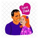 Dad love  Icon