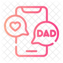 Dad Message  Icon