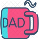 Dad Tea Cup  Icon