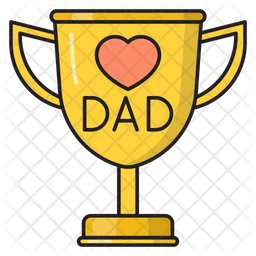 Dad Trophy Icon