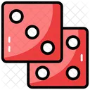 Dados Casino Juegos De Azar Icono