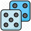 Dice Juego Ludo Icono