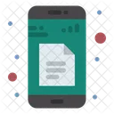 Dados Documentos Planilhas Ícone