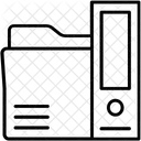 Dados Documentos Arquivo Ícone