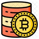 Dados bitcoin  Ícone