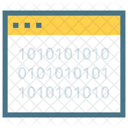 Dados de criptografia  Ícone