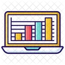 Dados De Mercado Analise De Dados Estatisticas De Negocios Ícone